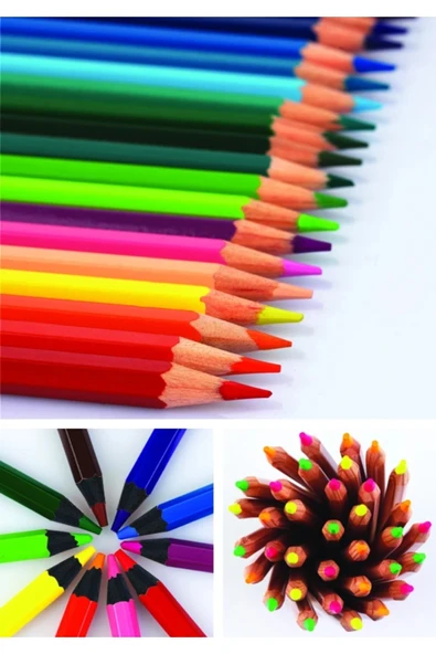 Fatih Kırtasiye FATİH KURU BOYA 36 RENK METAL TÜP - Resim 2