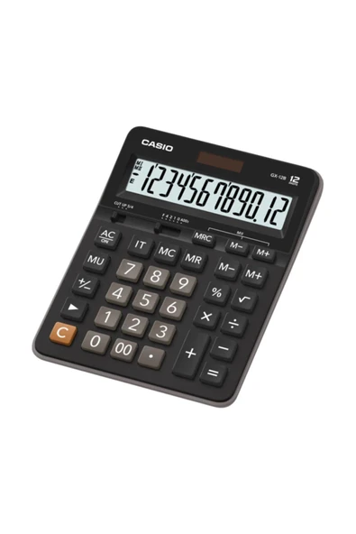 Casio Gx-12b Büyük Boy Masaüstü Ekonomik Hesap Makinesi ürün görseli 1