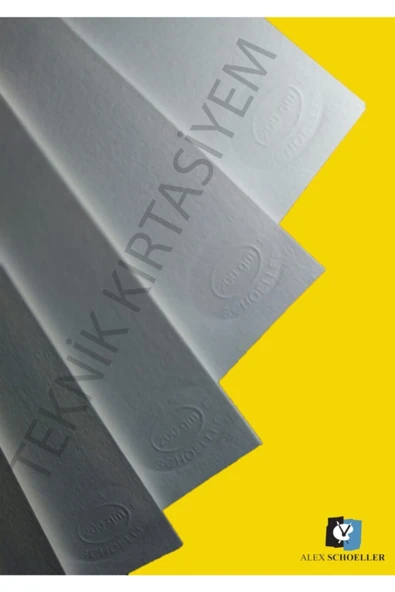 Alex Schoeller Alex Teknik Resim Kağıdı 35x50 200 Gr. 10'lu Damgalı Şöhler ürün görseli 1