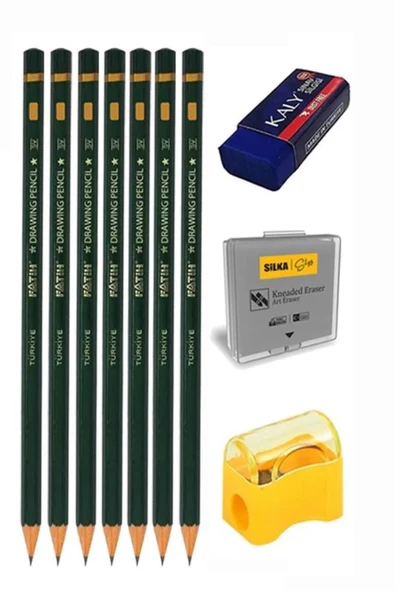 Gülpaş Kırtasiye Bozuka Proje Tüpü Silindir 1 Ad. 50x70 cm Resim Kağıdı 25 Ad. Dereceli Resim Kalemi Prof.baş. seti - Resim 3