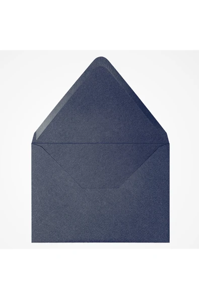Kampus Kırtasiyem 50 Adet Lacivert Davetiye Zarfı, Kaliteli Mektup Zarf 13x18 Cm (110GR) - Resim 2
