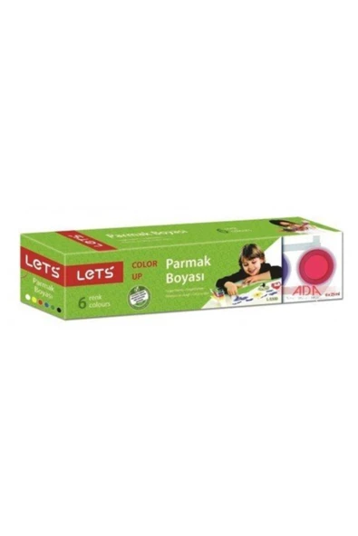 LET'S HAVE FUN Parmak Boyası 6'lı 25 Ml L-5500 ürün görseli 1