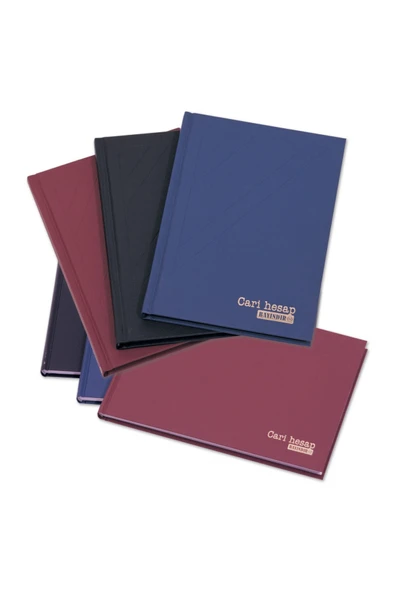 Bayındır Elma Baım Cari Hesap Defteri yatay Ciltli 240 Yp 17x24 ürün görseli 1