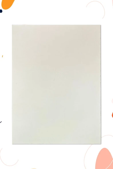 Gülpaş Resim Altlığı Mdf Duralit Çift Taraflı (70x100 Cm) 3mm Kalınlık - Resim 2