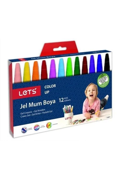 LET'S HAVE FUN Mum Boya Jel 12 Renk L-6612 ürün görseli 1