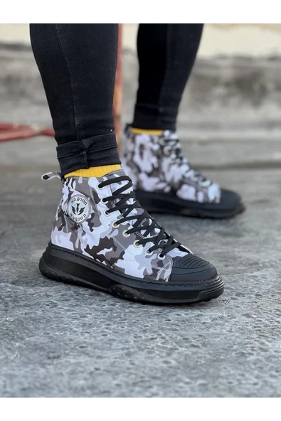 Wagoon WG017 Acık Askeri Erkek Yarım Bilek Casual Ayakkabı ürün görseli