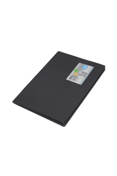 Kampüs Kırtasiyem Siyah Eskiz Defteri 17x24 Cm 40 Yaprak 120 gram Düz Siyah Defter Ivory Sketchbook Side ürün görseli 1