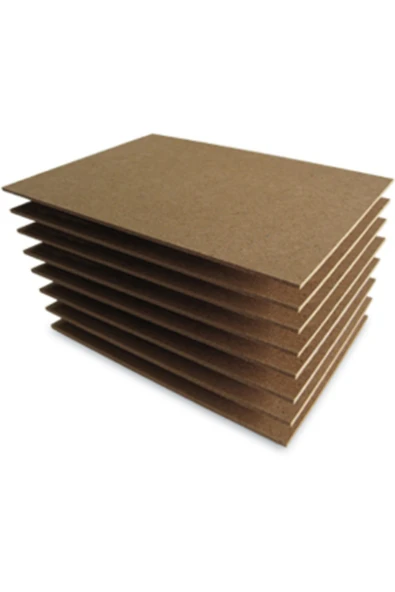 Kampus Kırtasiyem 10 Adet, Duralit, 20x30 Cm, Mdf, Ahşap Levha, 3 Mm, Resim Altlığı ürün görseli 1