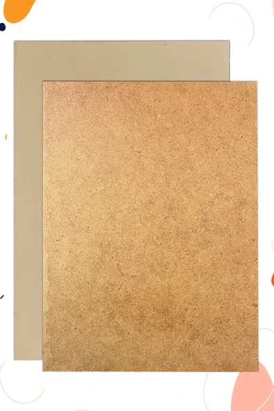 Gülpaş Resim Altlığı Mdf Duralit Çift Taraflı (70x100 Cm) 3mm Kalınlık - Resim 6
