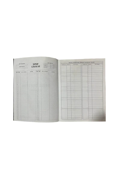 Kampus Kırtasiyem Gülpaş Ders Defteri ( 10 Ders ) YOKLAMALI - Resim 3