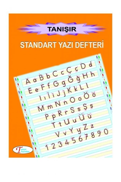 Tanışır Yayınları Tanışır 1.sınıflar Için Standart Yazı Defteri ürün görseli 1