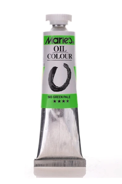 Marie's art Oil Colour Yağlı Boya 50ml 503 Green Pale ürün görseli 1