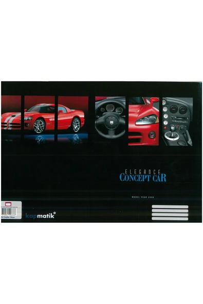 Yener A4 HAZIR KAĞIT DEFTER KABI . KENARI YAPIŞKAN BANTLI 5 Lİ PAKET - Resim 8