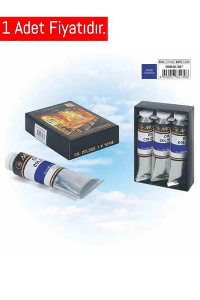 Marie's art Yağlı Boya 50 ml E1384-no:453 Cobalt Blue ürün görseli 1