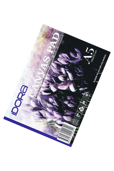 idora art Canvas Pad 280 Gr A5 15*21 Cm %100 Cotton Yağlı Ve Akrilik Boya 10 Sayfa - Resim 2