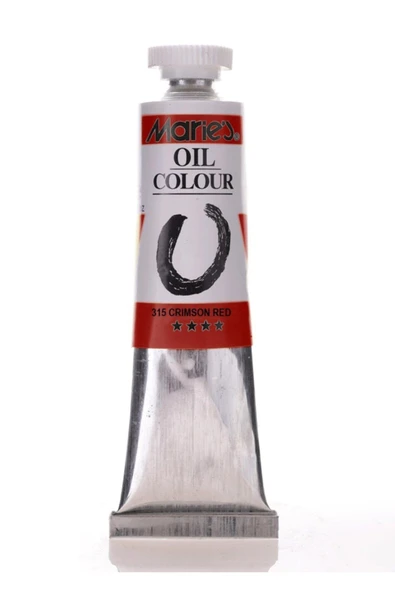 Marie's art Oil Colour Yağlı Boya 50ml 315 Crimson Red ürün görseli 1