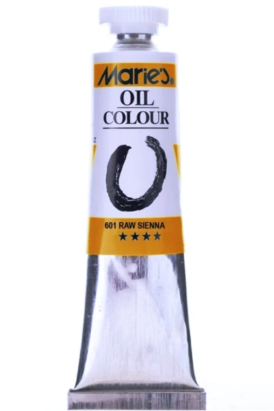 Marie's art Yağlı Boya 601 Raw Sienna 12 Ml. Orta Boy Tekli ürün görseli 1