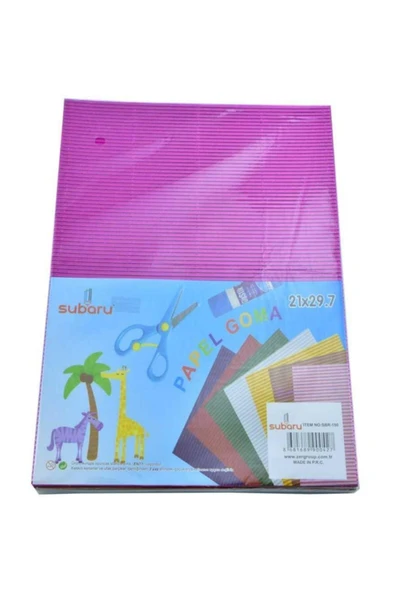 Subaru Oluklu Mukavva Parlak 21x29.7cm Sbr-150 ürün görseli 1