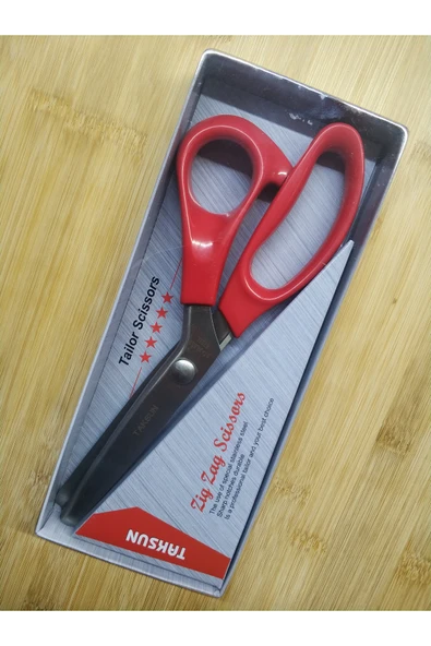 Kampus Kırtasiyem Sülfile Terzi Makas- Sürfile Zikzak Kesim Makas - Resim 4