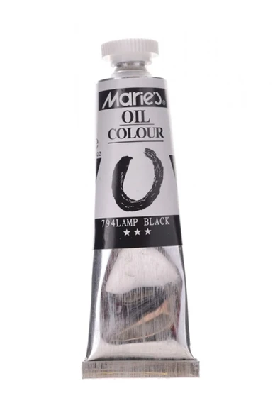 Marie's art Yağlı Boya 170 ml. 794 Lamp Siyah E1385-52 ürün görseli 1