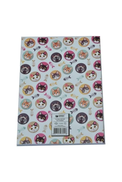 UMUT DEFTER Karton Kapaklı 80 Yp. Kareli A5 Defter - Resim 2