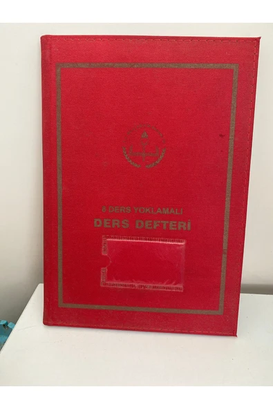 Gülpaş Kırtasiye Ders Defteri Yoklamalı Tek Günlük 6-7-8 H-1-2-3 Sınıf 401 - Resim 3