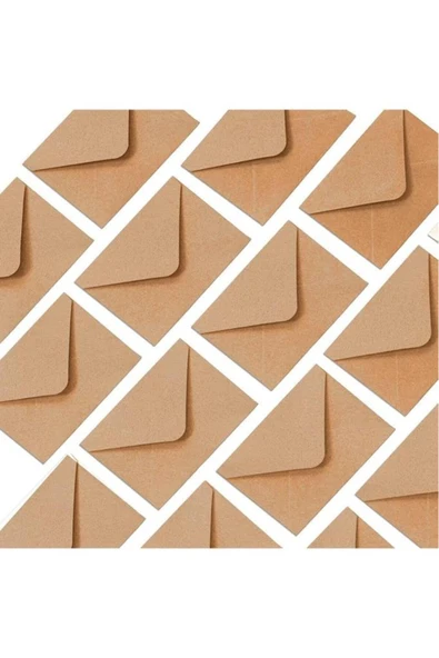 Kampus Kırtasiyem 250 Adet Mektup Zarfı 13x18cm 100gr. Kraft - Resim 4
