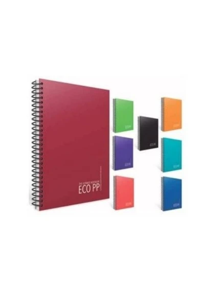 Gıpta Ultimate Notebook PP Kapak Spiralli Defter A6 60 yp Kareli ürün görseli 1