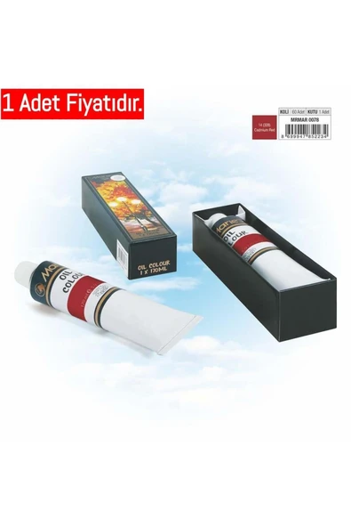 Marie's art Yağlı Boya 170 ml E1385/ No:328 Cadmium Red (1 ADET) ürün görseli 1