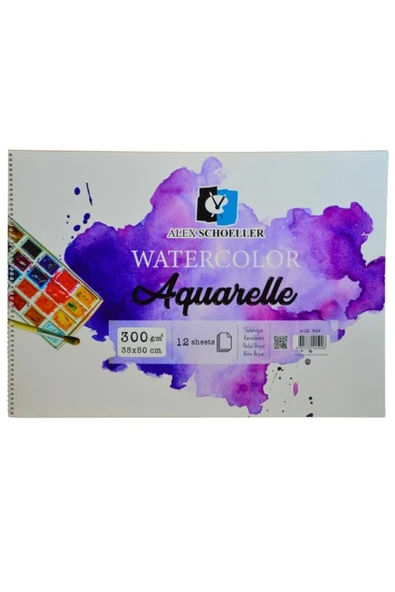 Temel Alex Schoeller Watercolor Aquarelle 35x50 cm 926 ürün görseli 1