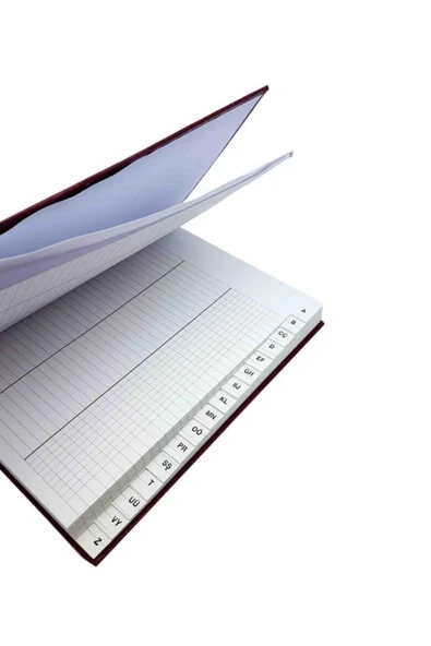 CEM KIRTASİYE Ticari Fihrist 20x28 Cm Her Harfte 8 Yaprak ürün görseli