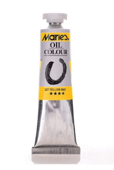 Marie's art Oil Colour Yağlı Boya 170ml 227 Yellow Mid ürün görseli 1