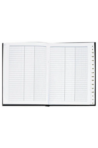 Kampüs Kırtasiyem Ticari Fihrist 20x28 Cm 40'lı (1280 SAYFA) ürün görseli 1