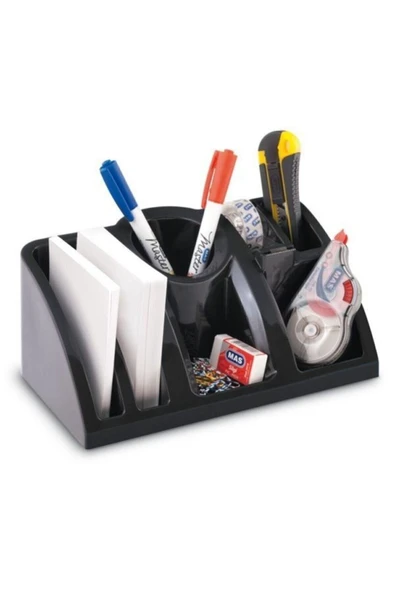 Mas stationery Desk Organızer Usb Hub C.Reader Siyah  / ürün görseli 1