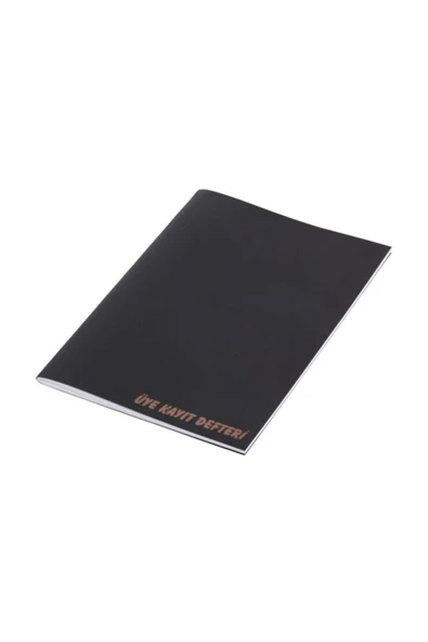 Kocaoluk Gülpaş 115 Üye Kayıt Defteri Plastik Kapak 20x28 40 Yaprak ürün görseli 1