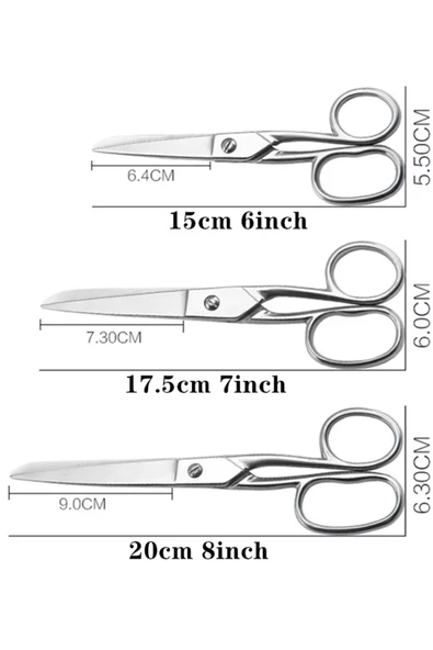 Prestij Boncuk Milward Çelik Makas 20 Cm ürün görseli 1