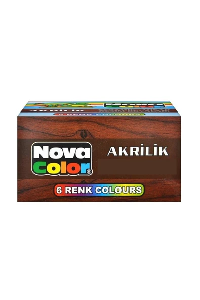 Nova Color Akrilik Boya Sise 6 Li 17 ml Nc-2006 ürün görseli 1