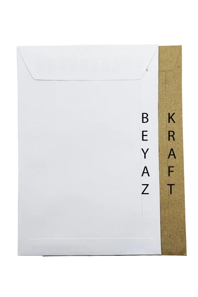 Limmy Zarf A5 boyutunda Kraft Torba Zarf 17x25 cm - 50 Adet - Resim 4