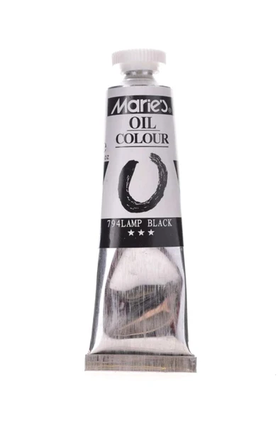 Marie's art Yağlı Boya 50 ml E1384-no:794 Lamp Black ürün görseli 1