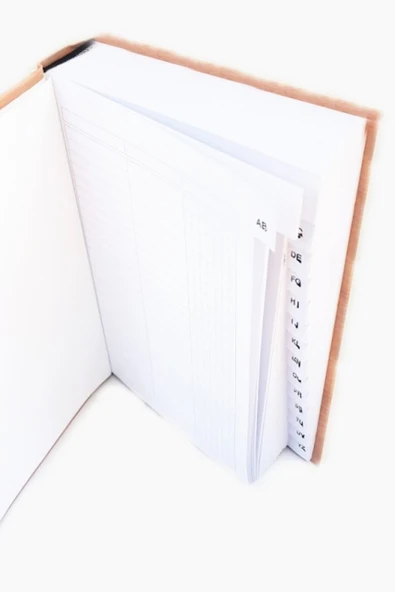 Gürpaş Ticari Fihrist 30'Lu 17X24 Cilt Bezli - Resim 2