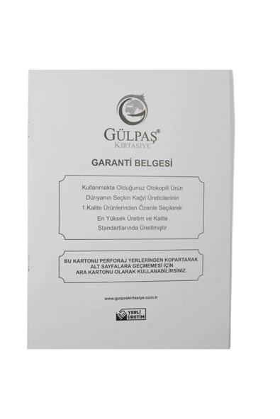Gülpaş Kırtasiye Gülpaş A4 İşçi Sağlığı ve İş Güvenliğine İlişkin Tespit ve Öneri Defteri Kod:227 - Resim 2
