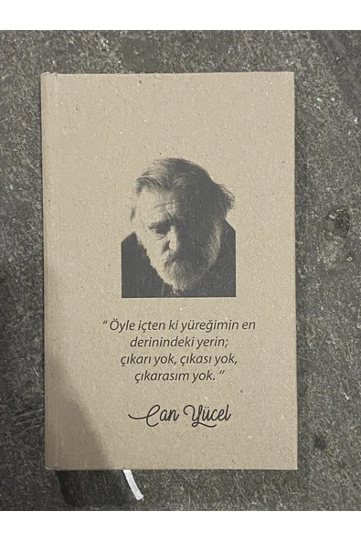 Kampus Kırtasiyem Kraft 13*21 Çizgili Şair Serisi Can Yücel ürün görseli