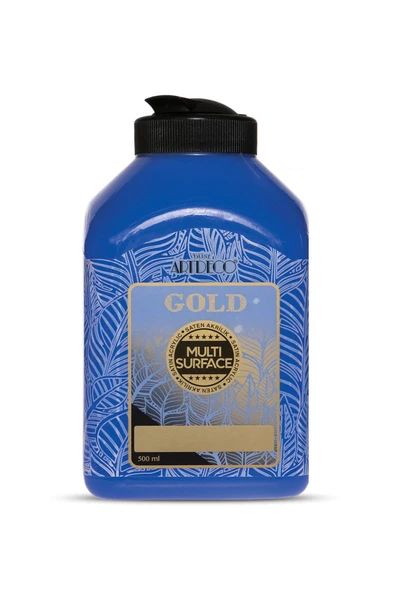 Artdeco lisans kırtasiye Gold Multi Surface Saten Akrilik Boya 500ml 272 Ultramarin ürün görseli 1