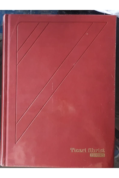 Bayındır Elma Baım FİHRİST DEFTERİ 20 x 28 cm Her Harf Ayrı Bölümlü Her Harf 16 Yp Toplam 448 Yp ürün görseli 1