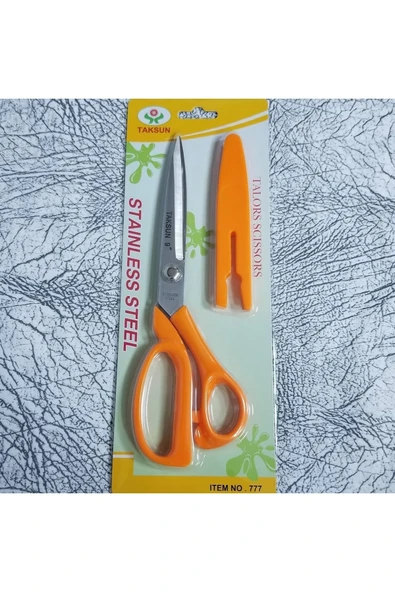 Golden Taksun Profesyonel Terzi Makası 23cm Muhtelif Pastel Renkler Koruma Kılıflı - Resim 5