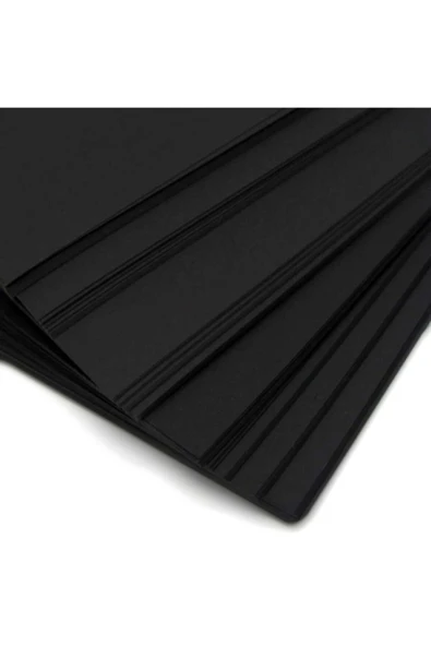 Kampus Kırtasiyem 18adet Siyah A4 Kağıt 100 Gr - Resim 2