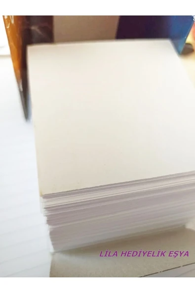 Kampus Kırtasiyem 1 Adet X 500 Yaprak Küp Not Kağıdı 8x8 Cm / Not Kağıdı / Küp Blok Not / 1x500 Yaprak Not Kağıdı - Resim 6