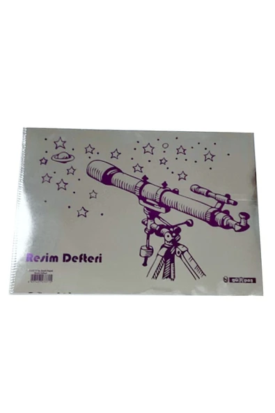 Gürpaş Sipralli Resim Defteri Aynalı Kapak 35x50 15 Yp 80 Gr. Resim Kağıdı - Resim 4