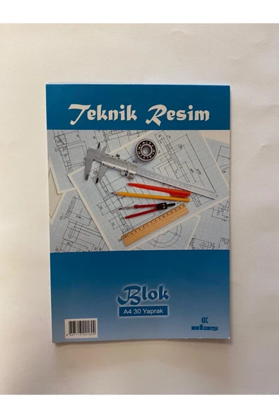 Ulaştı Tex Teknik Resim Defteri Teknik Blok 30 Yp A4 ürün görseli 1