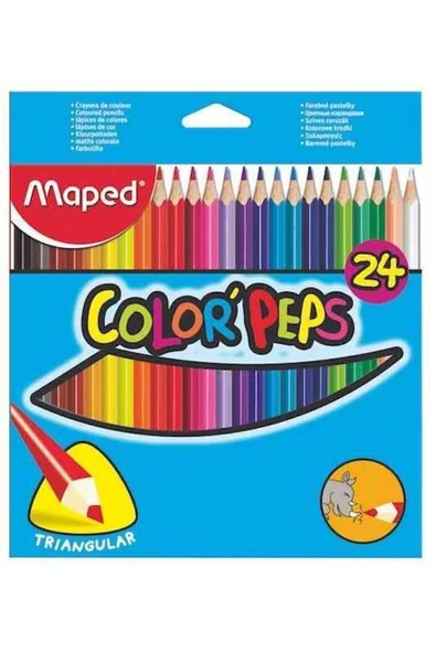 Maped Color Peps Kuru Boya Kalemi 24 Renk 3154141832246 ürün görseli 1